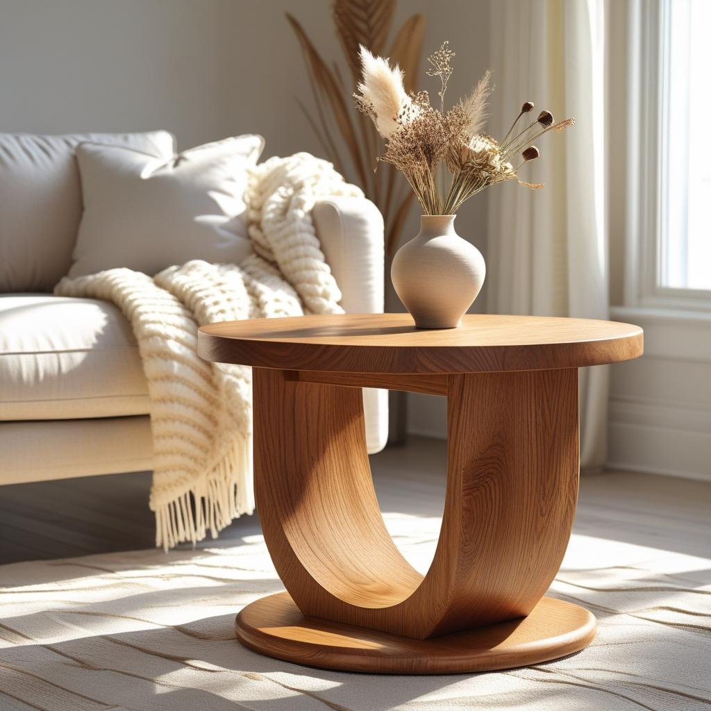 Round Side Table "Ava"