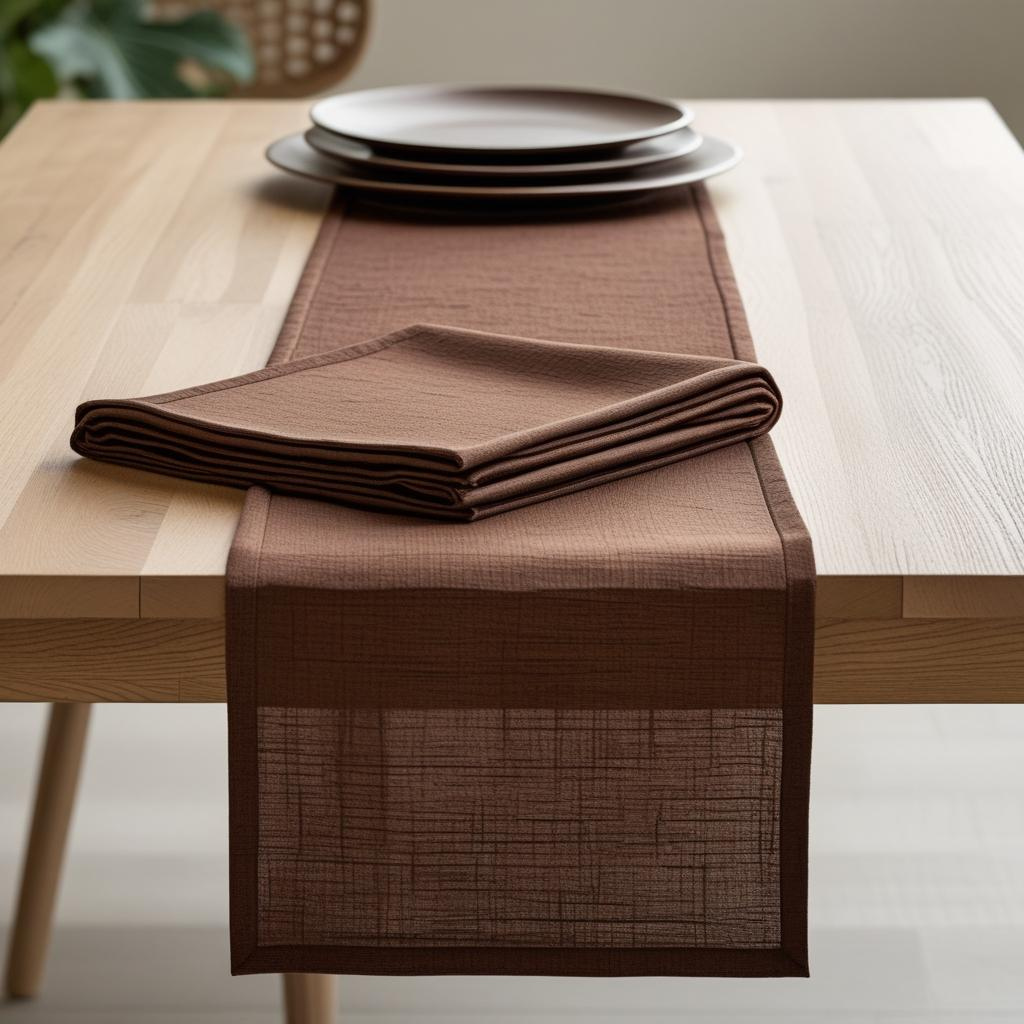 table runners linen