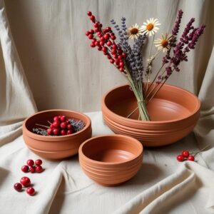 Handmade Terracotta Bowl "Mira"