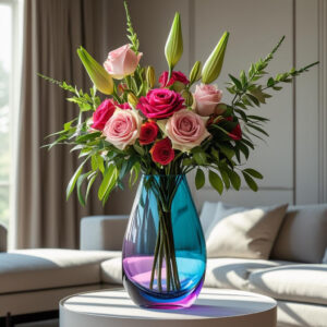 glass vase