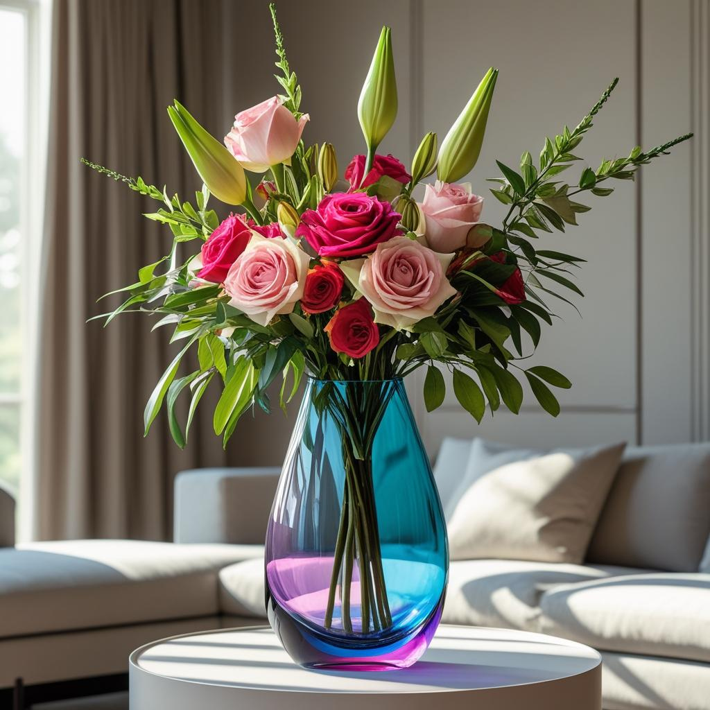glass vase